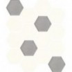 Uniwersalna mozaika prasowana bianco hexagon mix 22x25,5