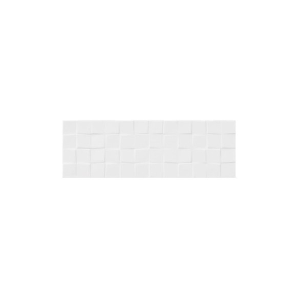 White glossy structure cubes 20x60(Z)