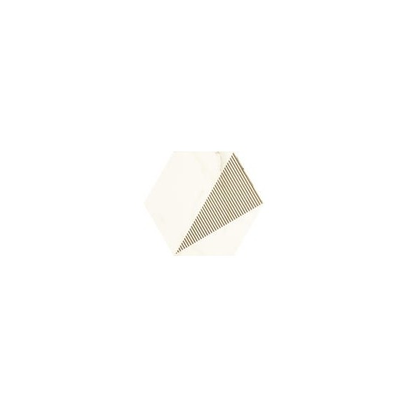 Calacatta hexagon mat C 17,1x19,8
