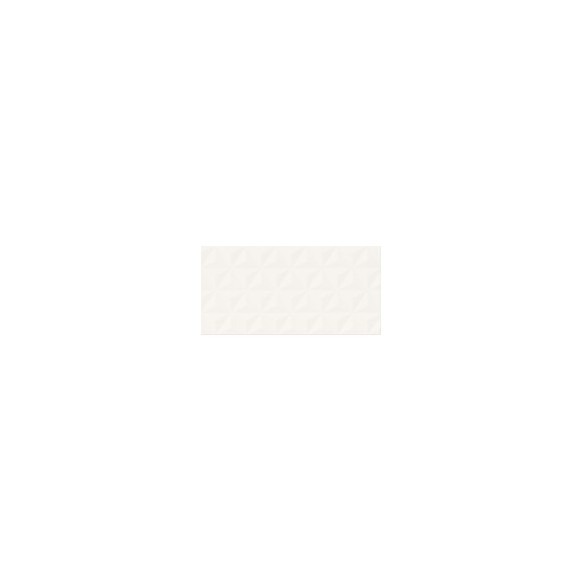 PS 807 white satin geo structure 29,8x59,8