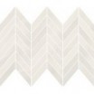 Markuria white chevron mosaic matt 20x60 (Z)