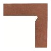 Taurus brown cokół schodowy 2-elementowy lewy 8,1x30x1,1