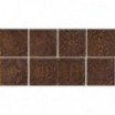 Tinta brown dekor 14,8x14,8 (8 dekorów pakowanych losowo)