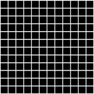Albir nero mozaika 30x30 kostka 2,3x2,3